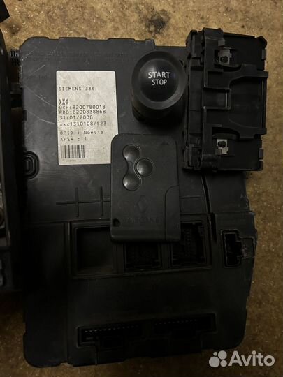 Эбу Renault Megane 2