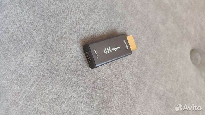 Адаптер 4К 60гц Type C к hdmi