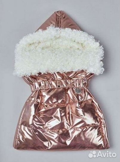 Конверт на выписку и в коляску зимний