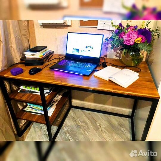 Стол компьютерный, письменный, столы лофт