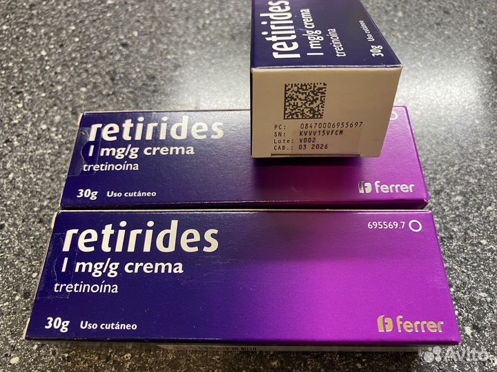 Крем retirides 1%