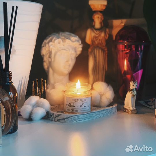 Ароматические свечи. Подарочный набор