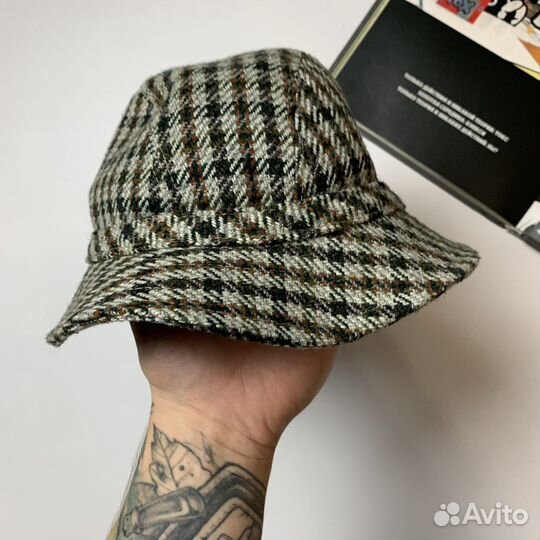 Твидовая Шляпа Made In France Шерсть