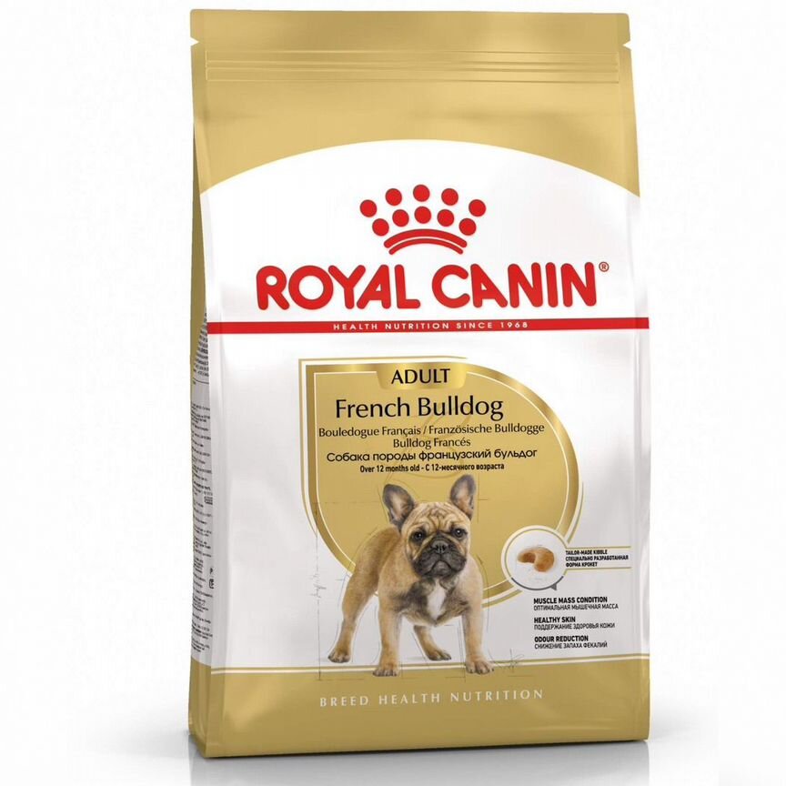 Корм для собак royal canin bulldog