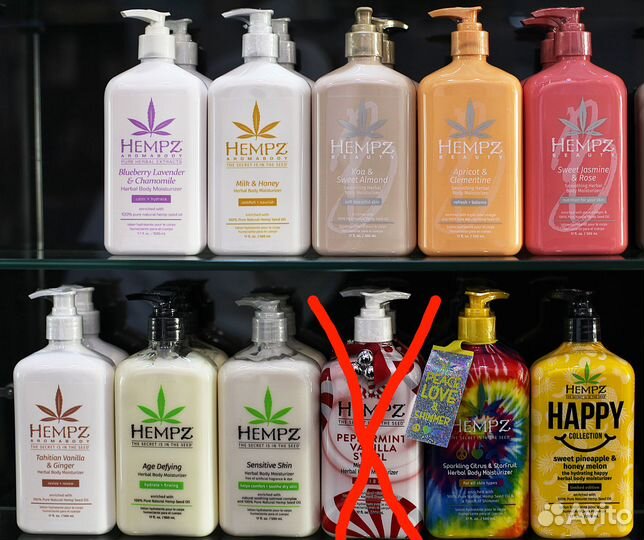 Молочко крем для тела Hempz (США) 500мл