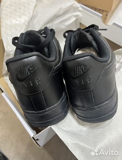 Nike Air Force 1 black оригинал