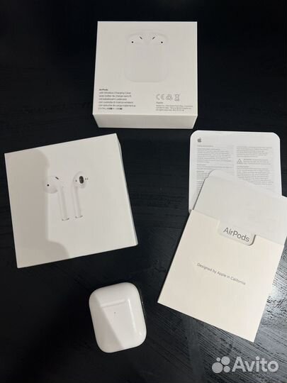 Наушники air pods 2