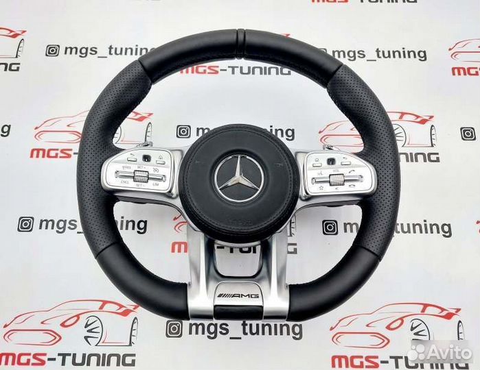 Руль 63 амг AMG подогрев Mercedes GLE 167 гле купе