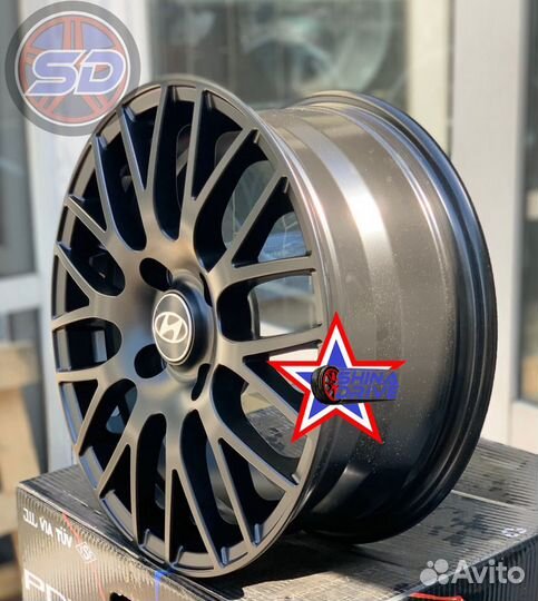 Диски Hyundai Kia R16 4x114,3 Black matt