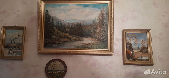 Картина маслом на холсте пейзаж