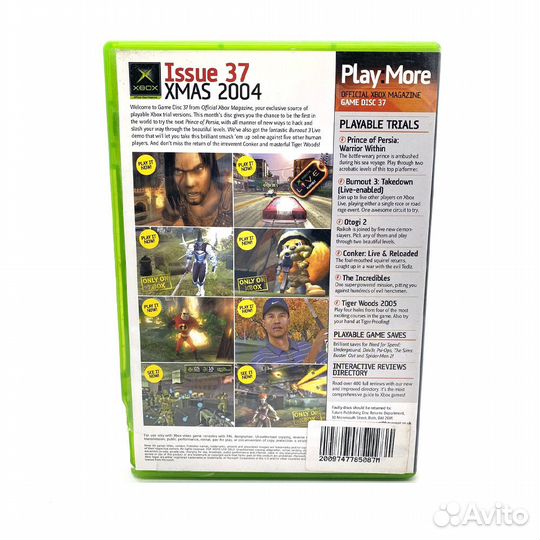 Демо-диск Official Xbox Magazine Game Disk 37 Xbox