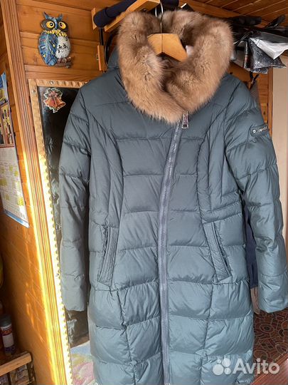 Пуховик женский 46 48 размер бу