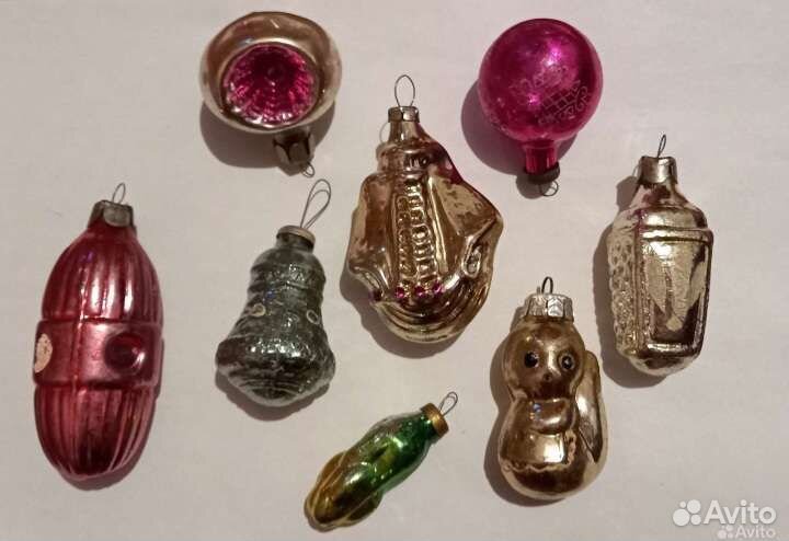 Елочные игрушки СССР