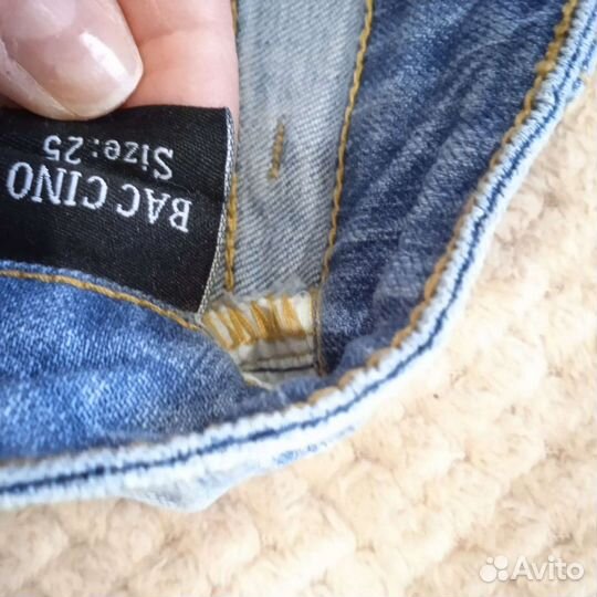 Шорты джинсовые