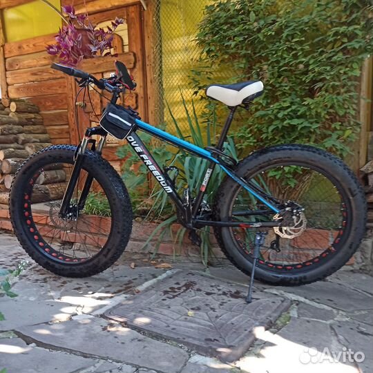 Фэтбайк,горный велосипед.24скорости Алюминий 26