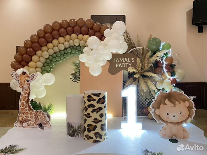 Фотозона украшение шарами