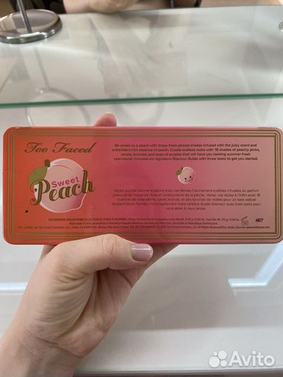 Палитра теней too faced Оригинал