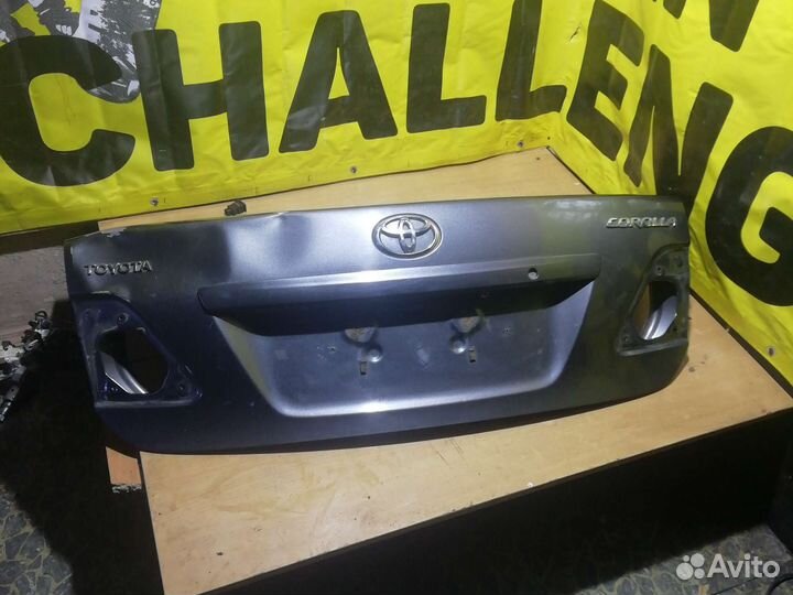 Крышка багажника toyota corolla e150