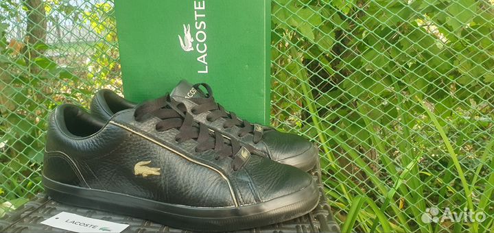 Кроссовки lacoste натуральная кожа