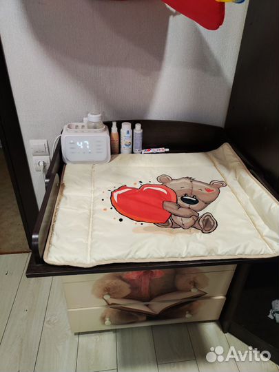 Комод с пеленальным столиком