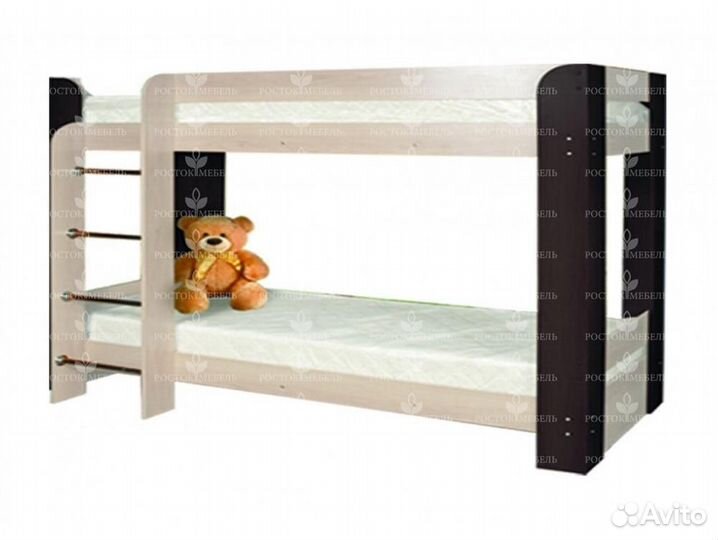 Кровать 2-х ярусная кд-2.4 Росток