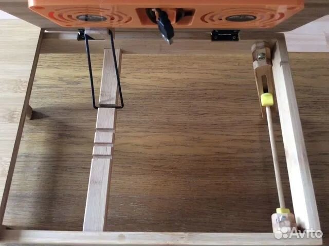 Столик для ноутбука, бамбук + подставка д/телефона