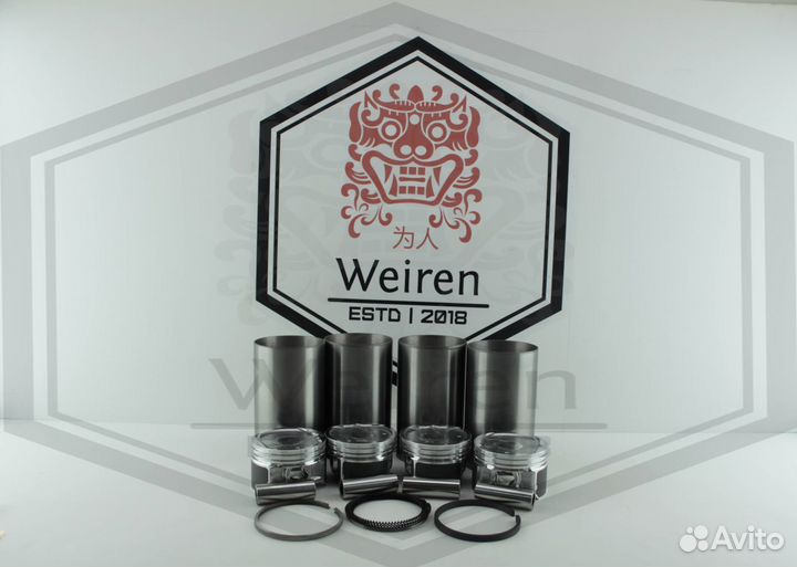 Поршень кольца гильзы Chery Fora \ Tiggo 1.8 481