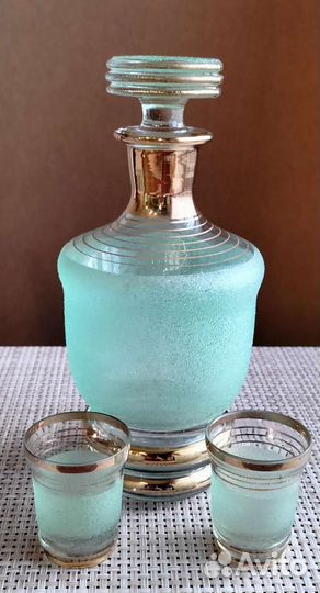 Графин с рюмками СССР