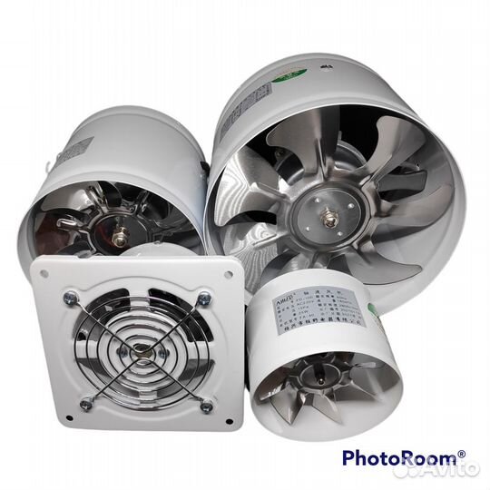 Канальный вентилятор металл / пластик ABS новые