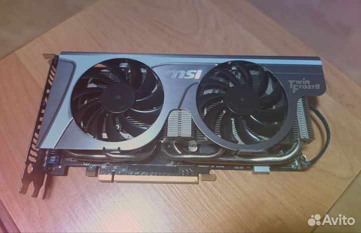 Видеокарта игровая MSI N560GTX-Ti Twin Frozr II/OC