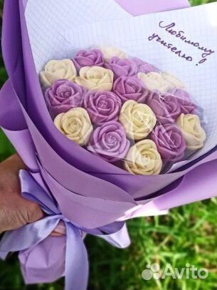 Розы шоколадные,съедобные цветы, букеты,учителю