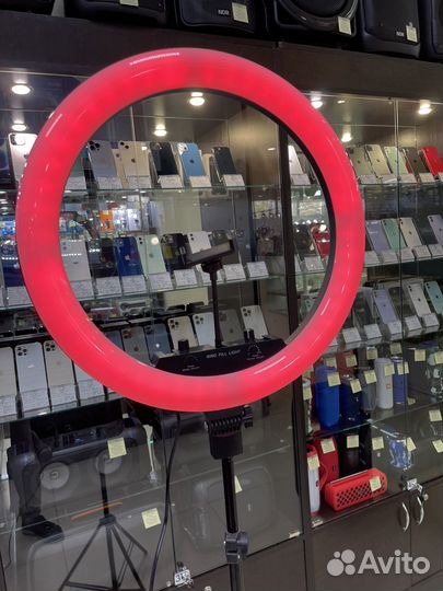 Кольцевая лампа 45см MJ18 RGB