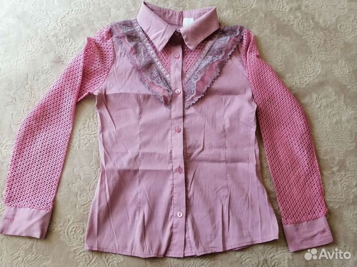 Школьные блузки для девочки ростом до 146 см