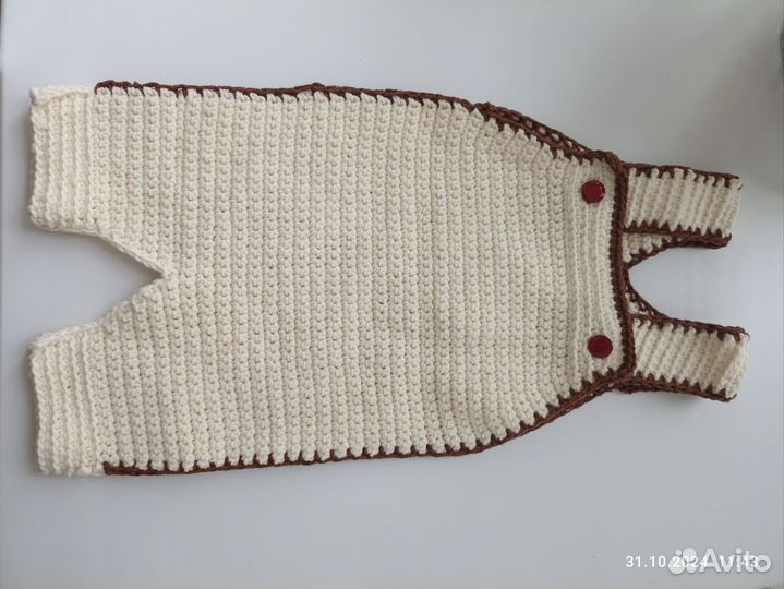 Вязаный костюм детский
