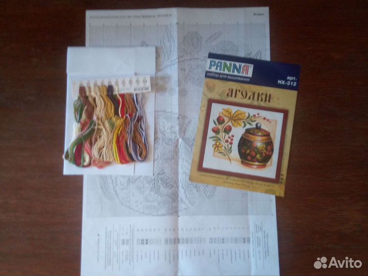 Наборы и схемы для вышивки, готовые вышивки