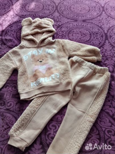 Костюм детский теплый раз 98