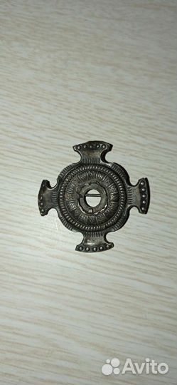 Брошь СССР серебро 875 пробы