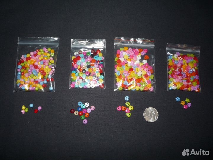 Пуговки-малышки 10 шт