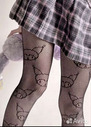 Колготки в сетку
