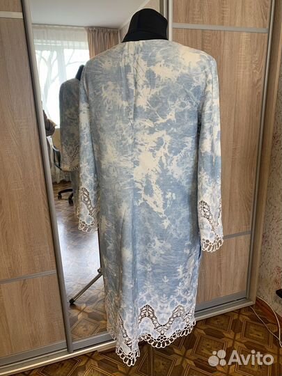 Джинсовое летнее платье