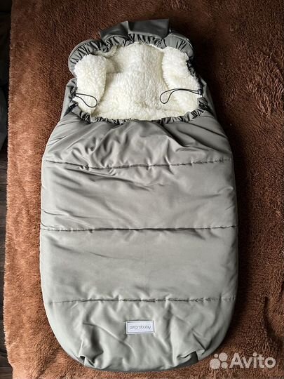 Зимний конверт в коляску Amarobaby