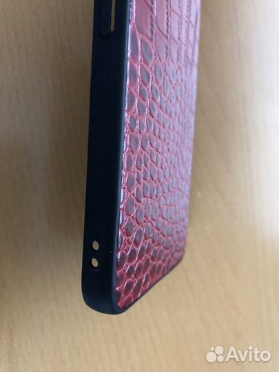 Чехол Samsung S22 натуральная кожа