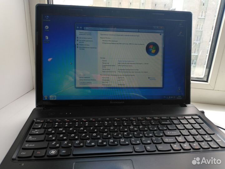 Ноутбук lenovo g575