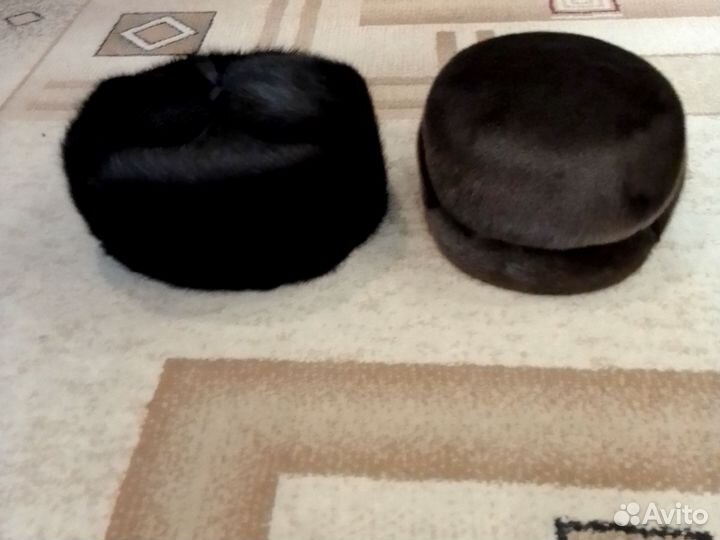 Норковая шапка мужская