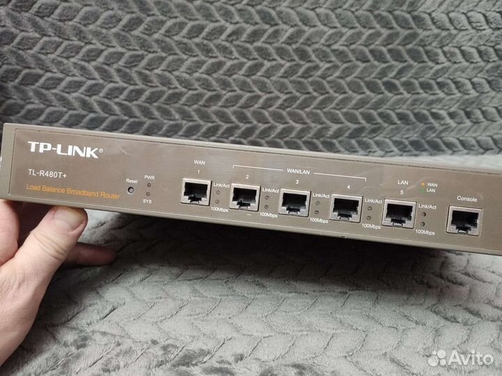 Маршрутизатор tp link TL-R480t+