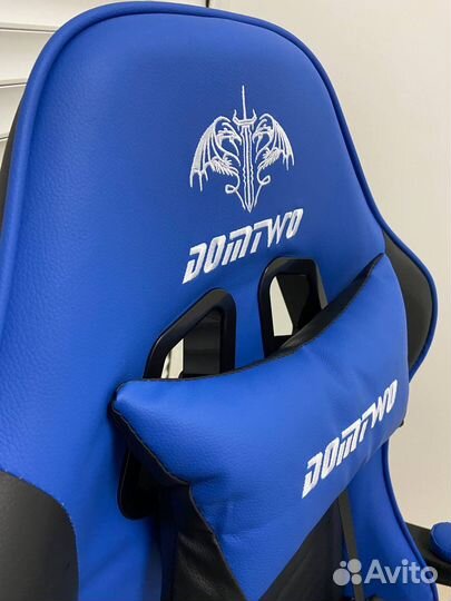 Геймерское кресло синее