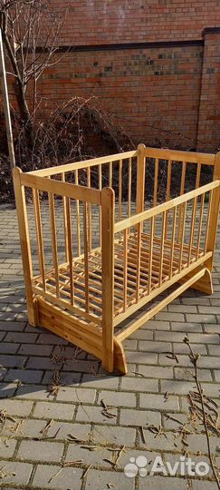 Детская кровать качалка