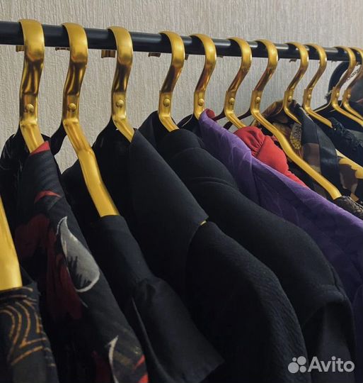 Вешалки золотые 25 штук
