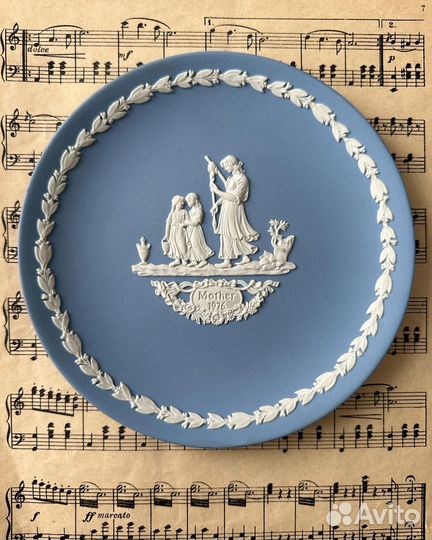 Винтажные настенные панно, Wedgwood jasper