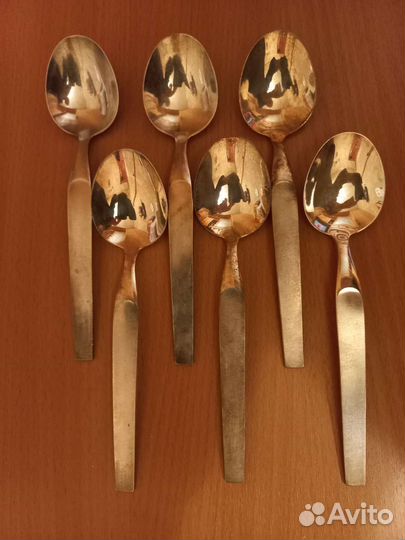 Мельхиоровые,десертные ложки